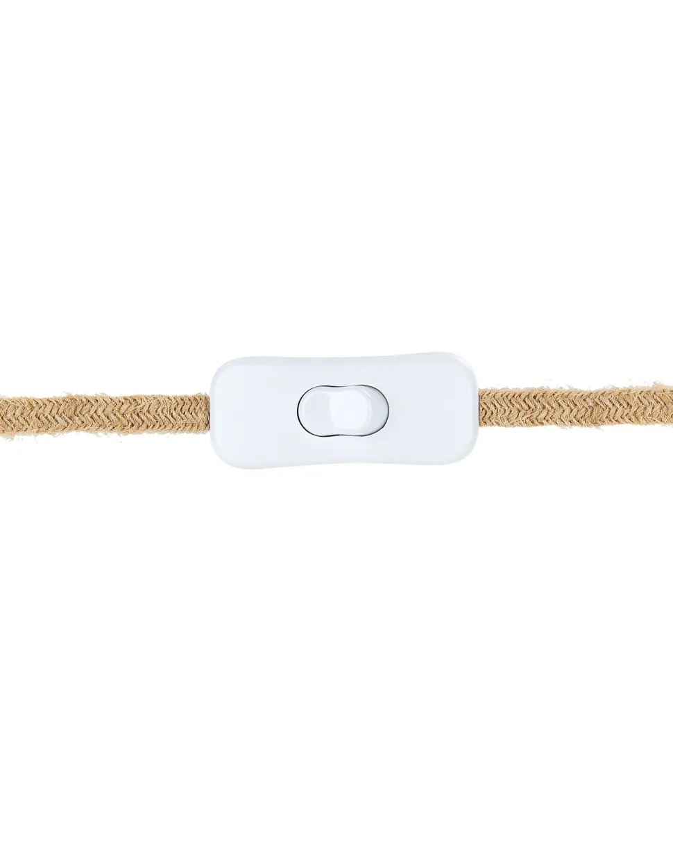 Candeeiro De Mesa Em Ceramica Branca 46 Cm Jubones