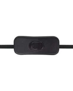 Candeeiro De Mesa Em Ceramica Preto E Branco 45 Cm Yunes