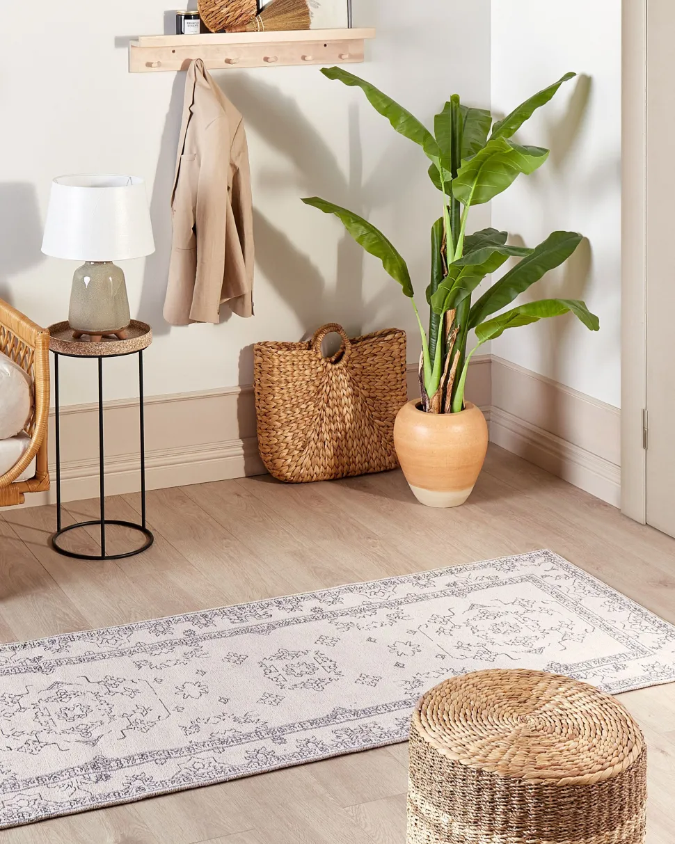 Candeeiro De Mesa Em Ceramica Cinzenta Fajardo