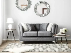 Candeeiro De Mesa Em Ceramica Branca Fergus