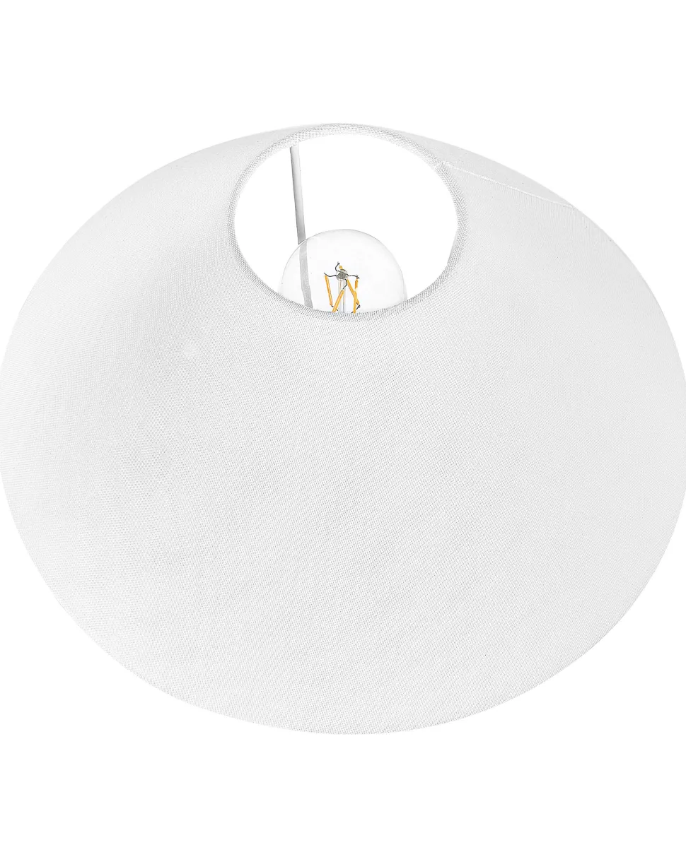 Candeeiro De Mesa Em Ceramica Creme E Azul Luchetti