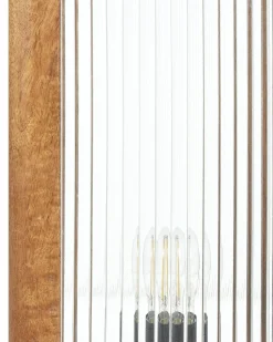 Candeeiro De Mesa Em Madeira Clara De Mango 50 Cm Kolidam