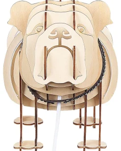 Candeeiro De Mesa Em Madeira Clara Douce