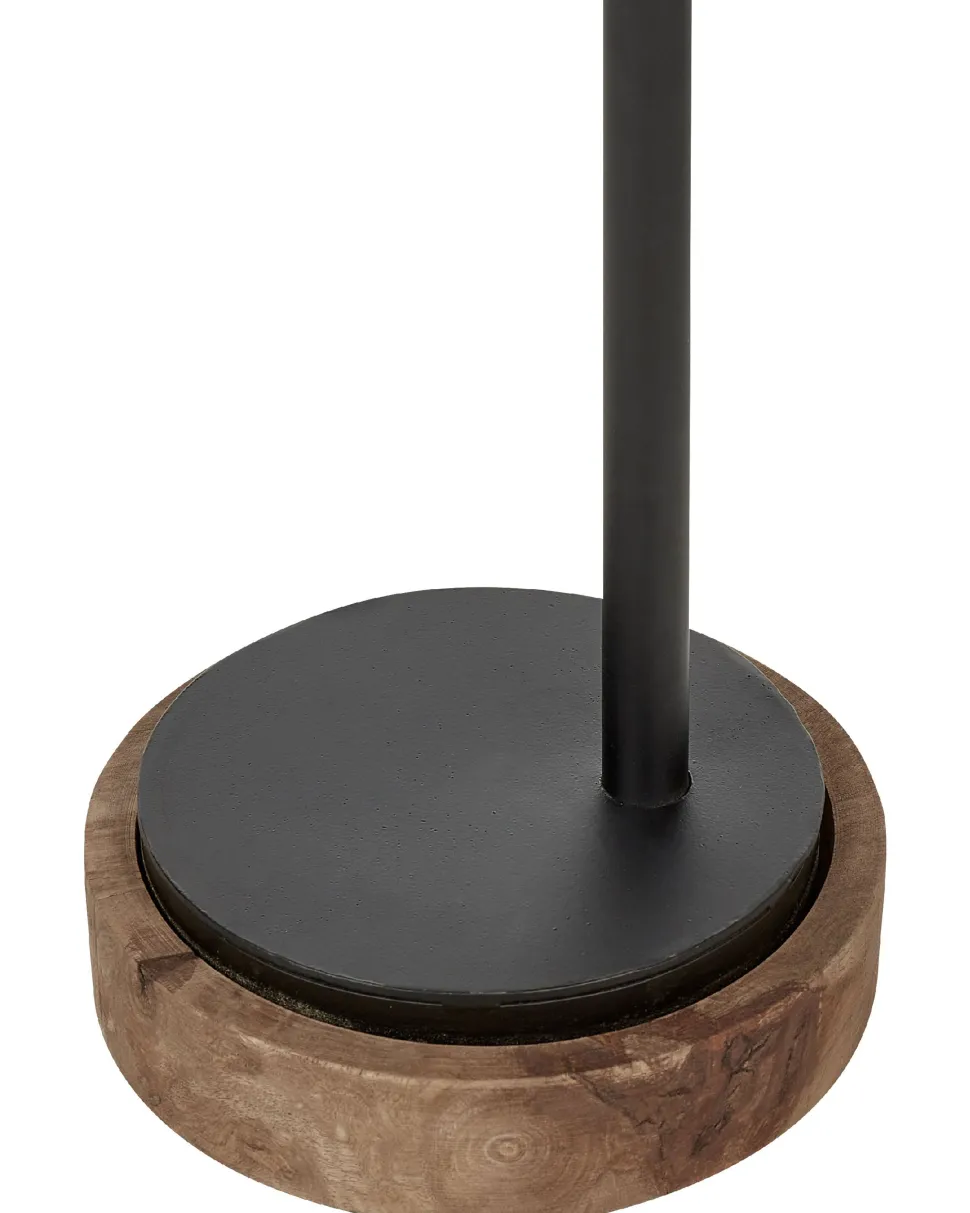 Candeeiro De Mesa Em Madeira De Mango 62 Cm Kolar