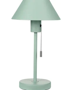 Candeeiro De Mesa Em Metal Verde Claro 37 Cm Caparo