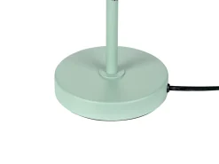 Candeeiro De Mesa Em Metal Verde Claro 37 Cm Caparo