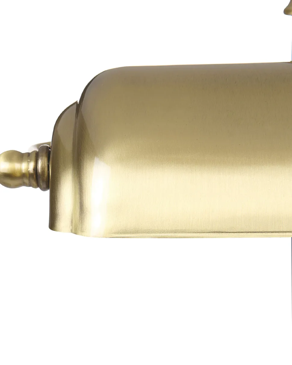 Candeeiro De Mesa Em Metal Dourado 52 Cm Maraval