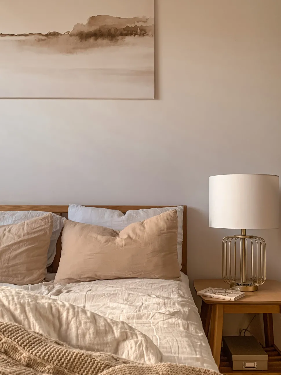 Candeeiro De Mesa Em Metal Dourado 58 Cm Thouet