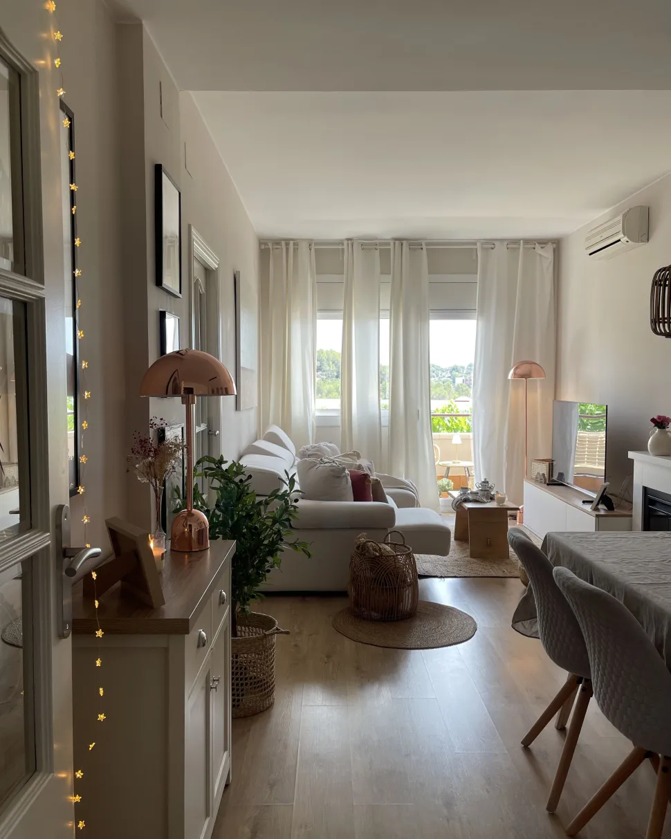 Candeeiro De Mesa Em Metal Cor De Cobre 64 Cm Macasia