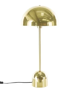 Candeeiro De Mesa Em Metal Dourado 64 Cm Macasia