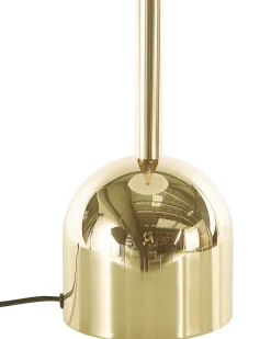 Candeeiro De Mesa Em Metal Dourado 64 Cm Macasia