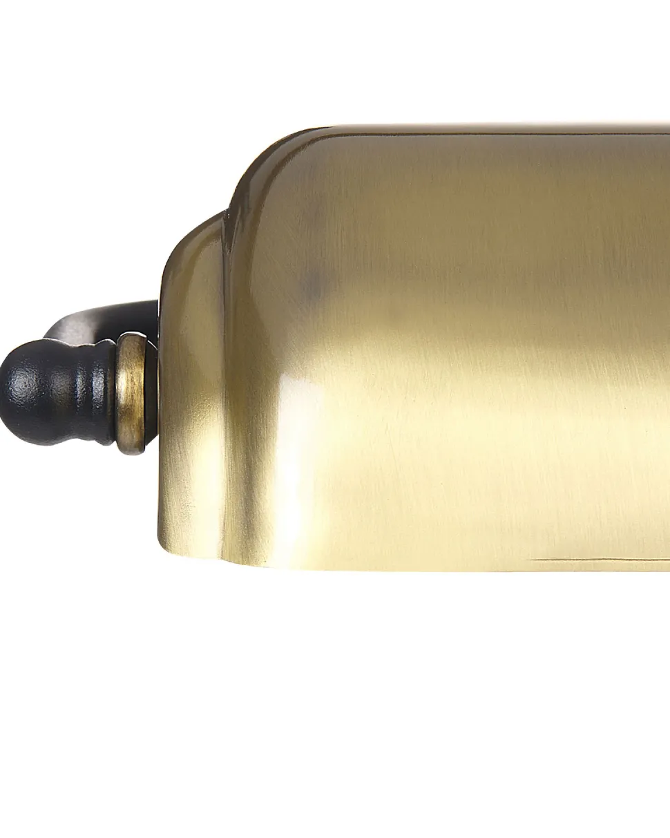 Candeeiro De Mesa Em Metal Preto E Dourado 52 Cm Maraval