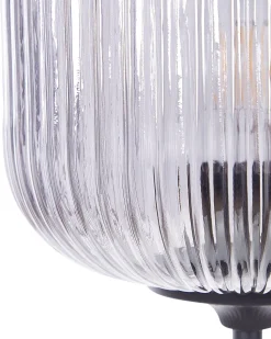 Candeeiro De Mesa Em Metal Preto E Cinzento Tosna