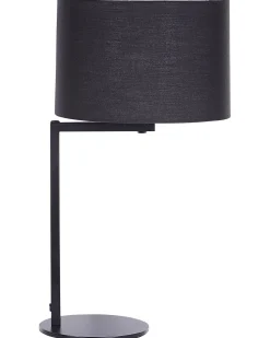 Candeeiro De Mesa Em Metal Preto Baldwin