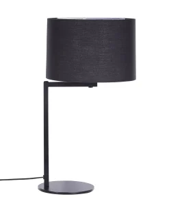 Candeeiro De Mesa Em Metal Preto Baldwin