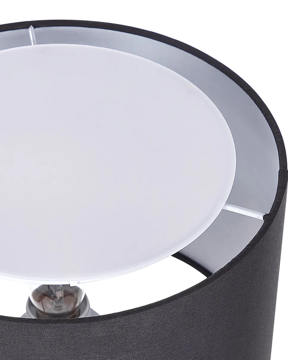 Candeeiro De Mesa Em Metal Preto Baldwin