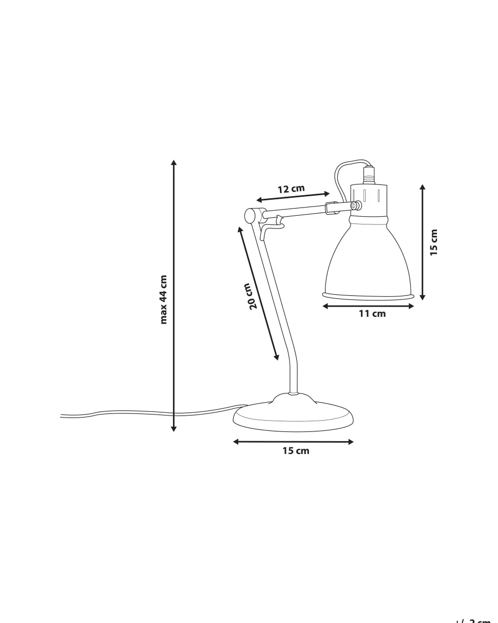 Candeeiro De Mesa Em Metal Dourado Monsan