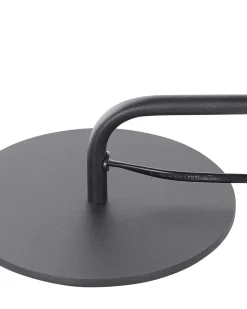 Candeeiro De Mesa Em Metal Preto 51 Cm Rimava