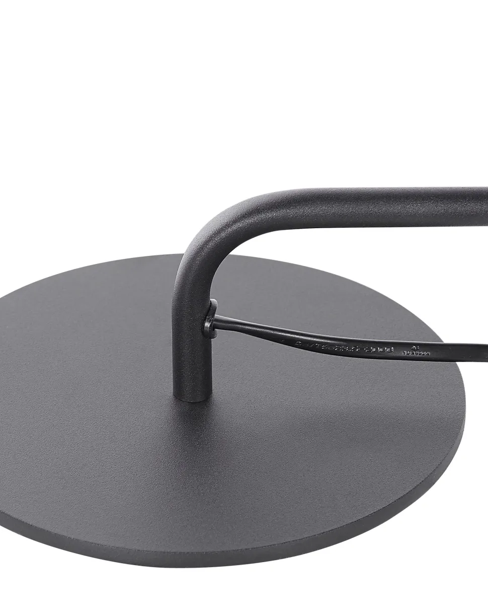 Candeeiro De Mesa Em Metal Preto 51 Cm Rimava