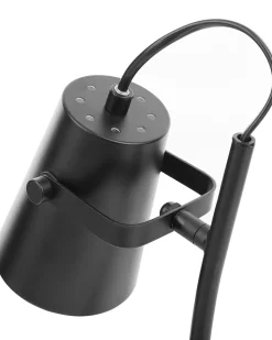 Candeeiro De Mesa Em Metal Preto Flint