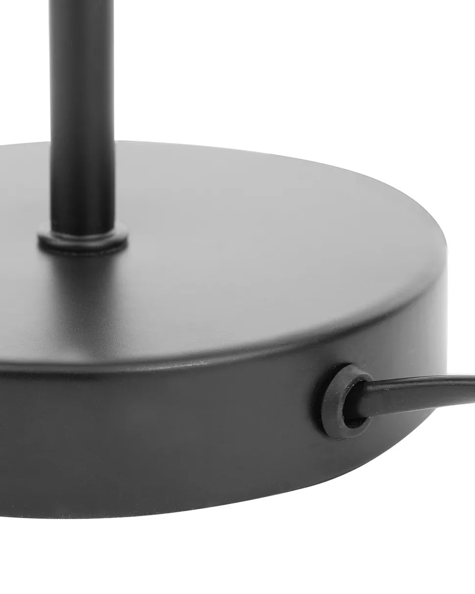 Candeeiro De Mesa Em Metal Preto Flint