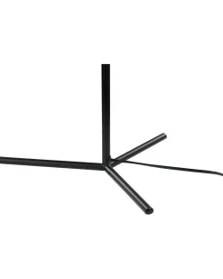 Candeeiro De Mesa Em Vidro Preto 45 Cm Wapiti
