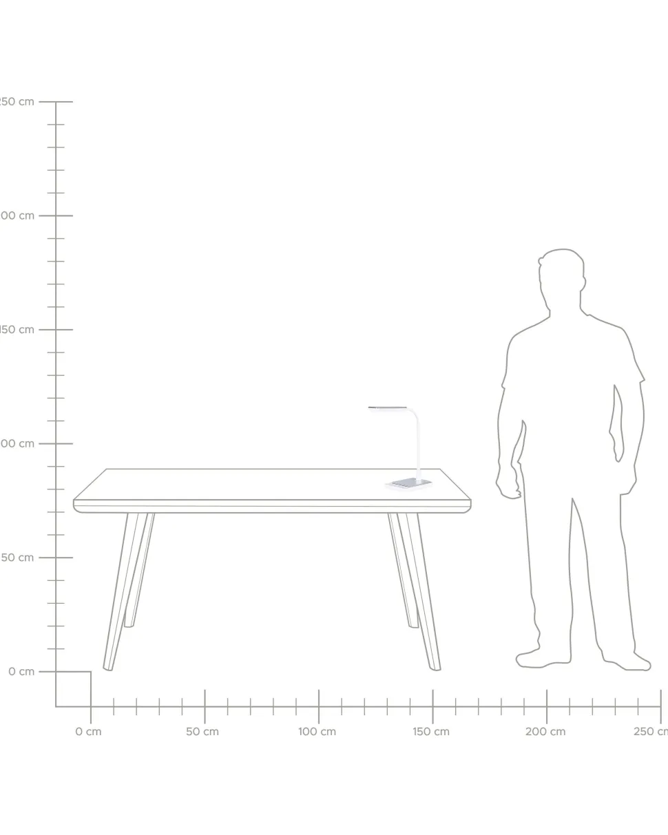 Candeeiro De Mesa Led Branco Centaurus