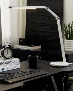 Candeeiro De Mesa Led Branco 48 Cm Dorado