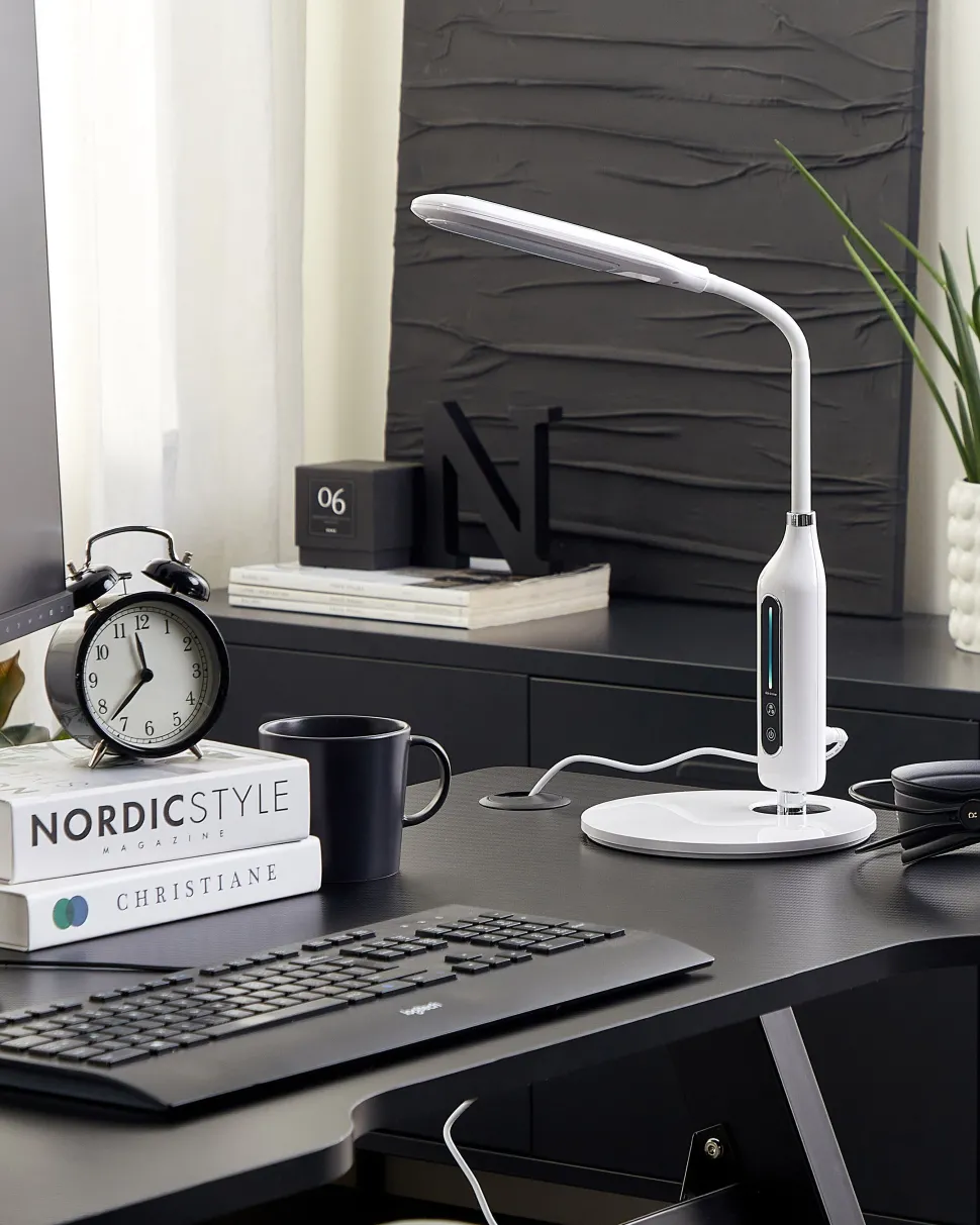 Candeeiro De Mesa Led Branco Cygnus