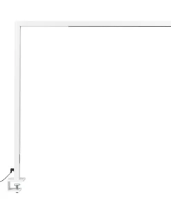Candeeiro De Mesa Led Em Metal Branco 120 Cm Octant