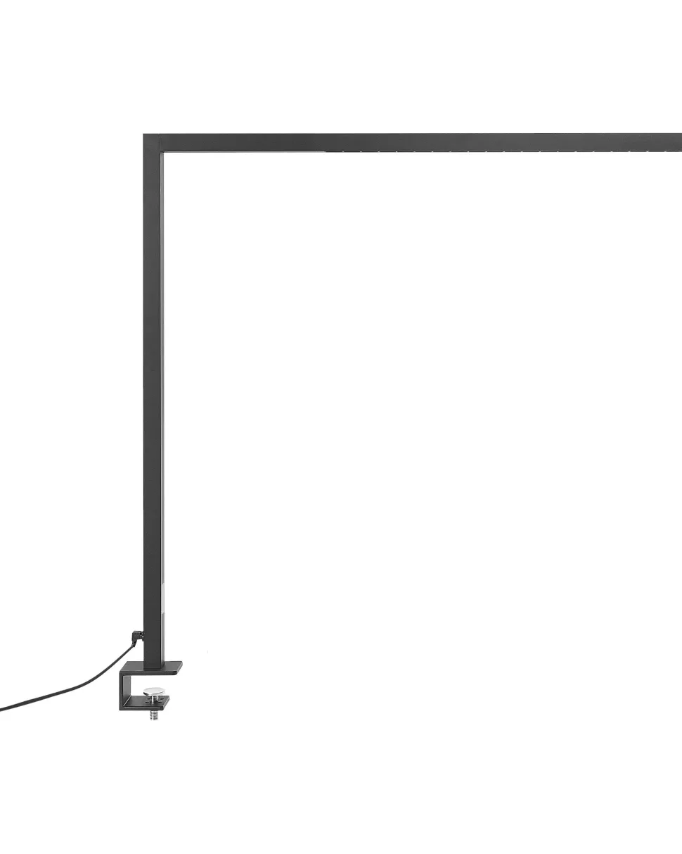 Candeeiro De Mesa Led Em Metal Preto 120 Cm Octant