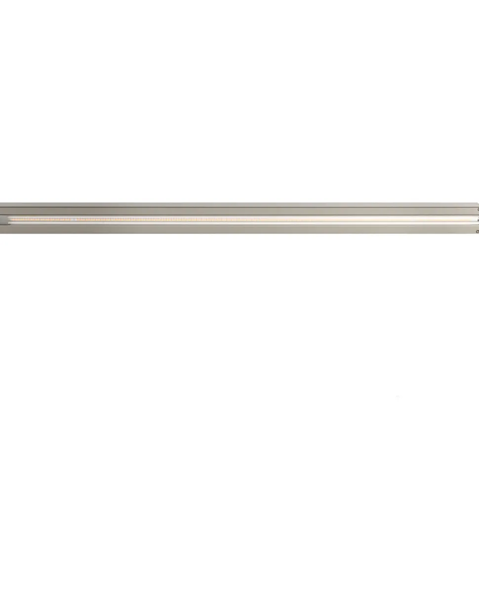 Candeeiro De Mesa Led Em Metal Prateado 120 Cm Volans