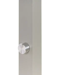 Candeeiro De Mesa Led Em Metal Prateado 120 Cm Volans