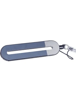 Candeeiro De Mesa Led Em Metal Preto 80 Cm Grus