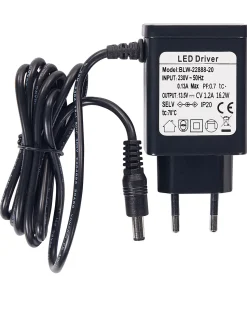 Candeeiro De Mesa Led Em Metal Preto 80 Cm Grus