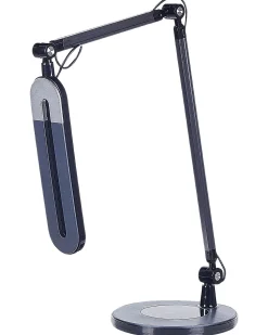 Candeeiro De Mesa Led Em Metal Preto 80 Cm Grus