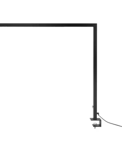Candeeiro De Mesa Led Em Metal Preto 120 Cm Volans