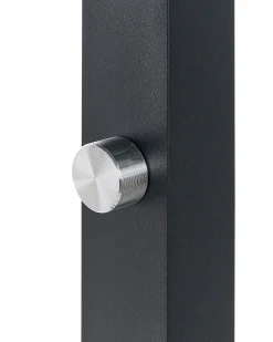 Candeeiro De Mesa Led Em Metal Preto 120 Cm Volans