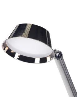 Candeeiro De Mesa Led Em Metal Cor De Bronze Com Porta Usb Chamaeleon