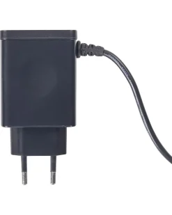 Candeeiro De Mesa Led Em Metal Prateado Com Porta Usb Chamaeleon