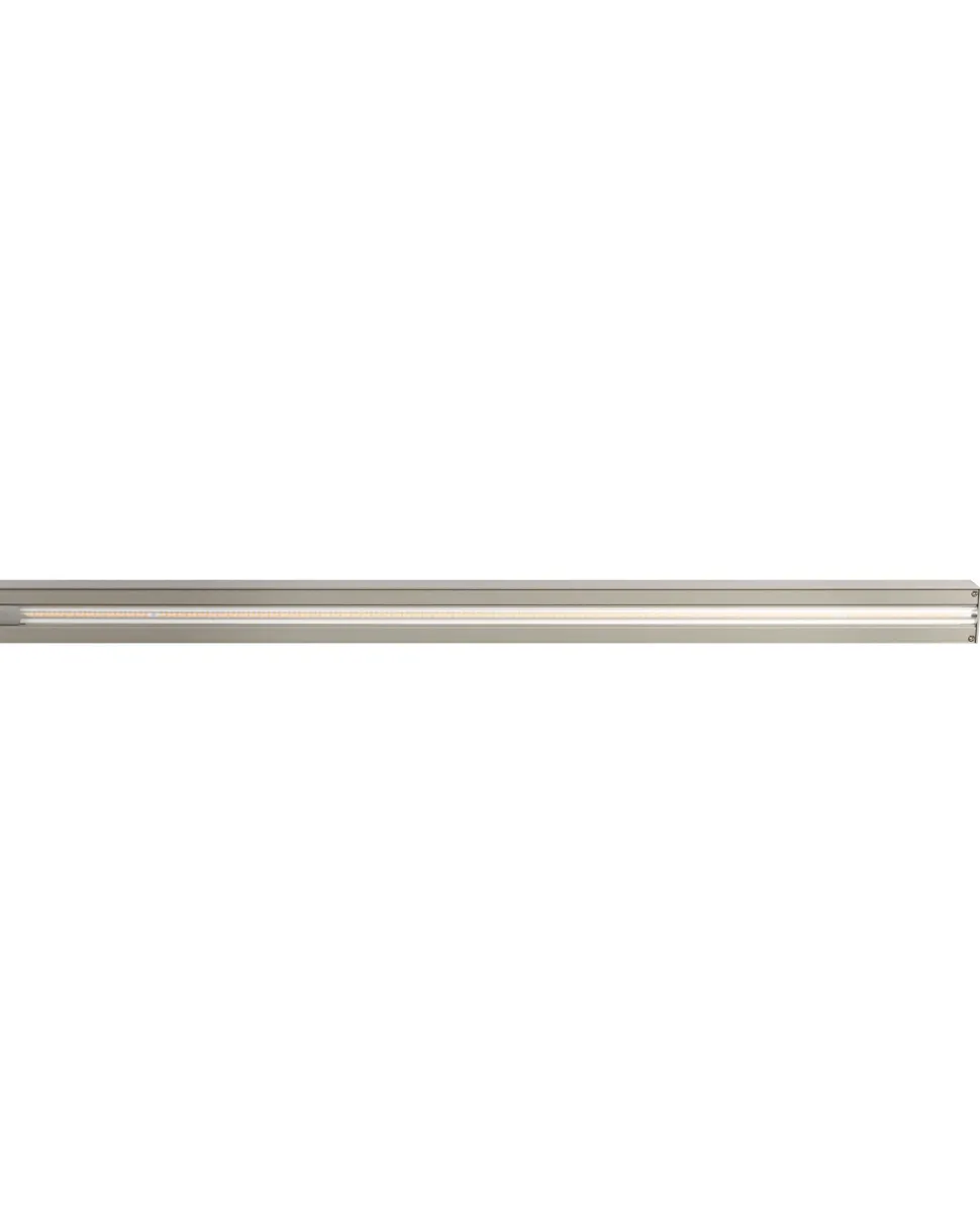 Candeeiro De Mesa Led Em Metal Prateado 120 Cm Octant