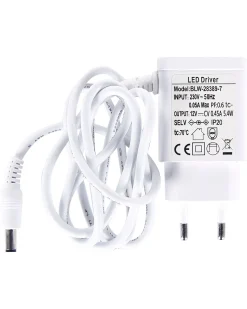 Candeeiro De Mesa Led Em Metal Prateado 34 Cm Eridanus