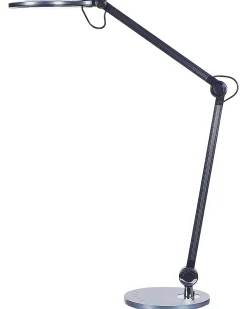 Candeeiro De Mesa Led Em Metal Preto 34 Cm Eridanus