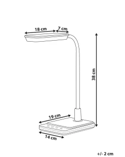 Candeeiro De Mesa Led Preto Centaurus