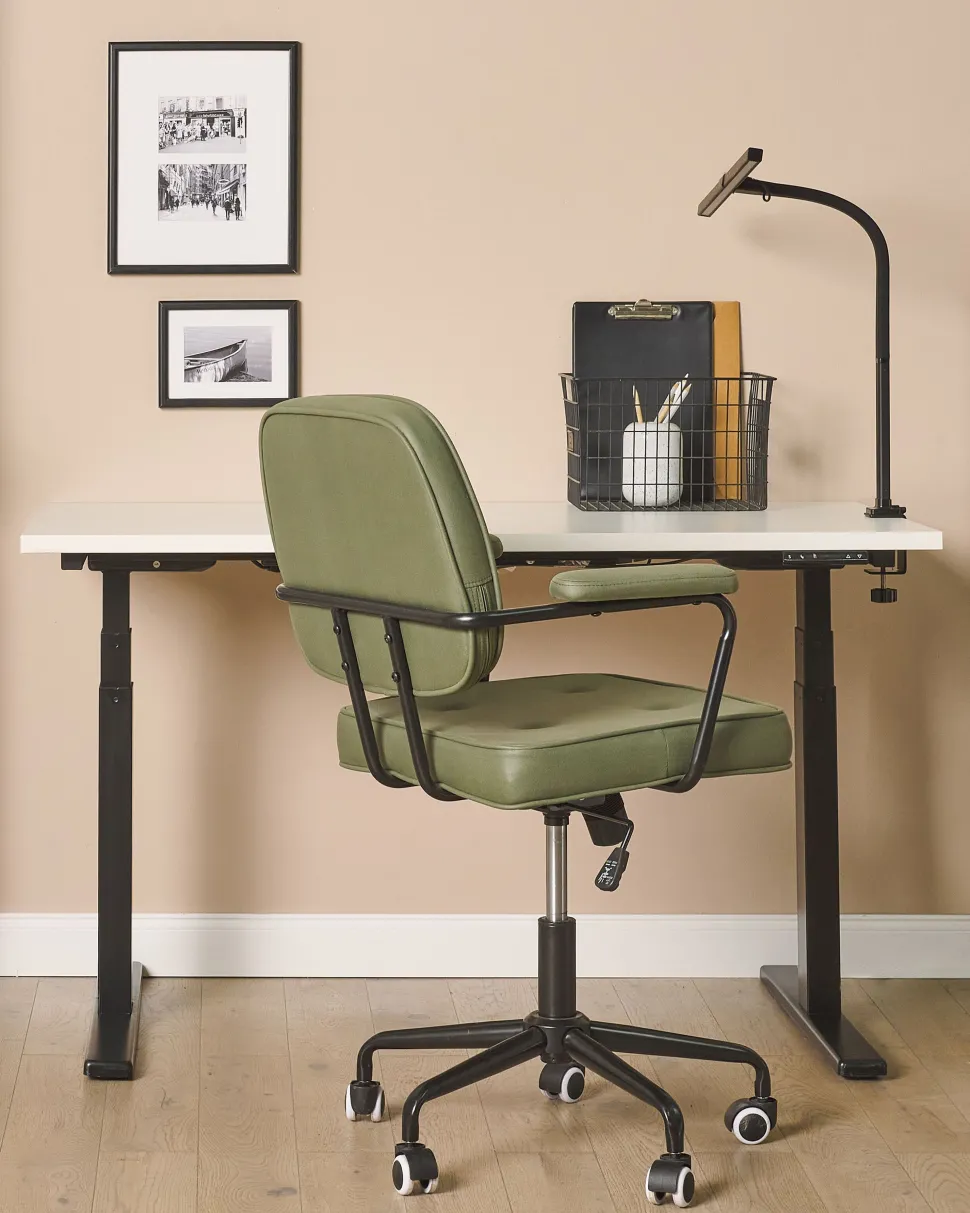 Candeeiro De Mesa Led Preto 48 Cm Auriga