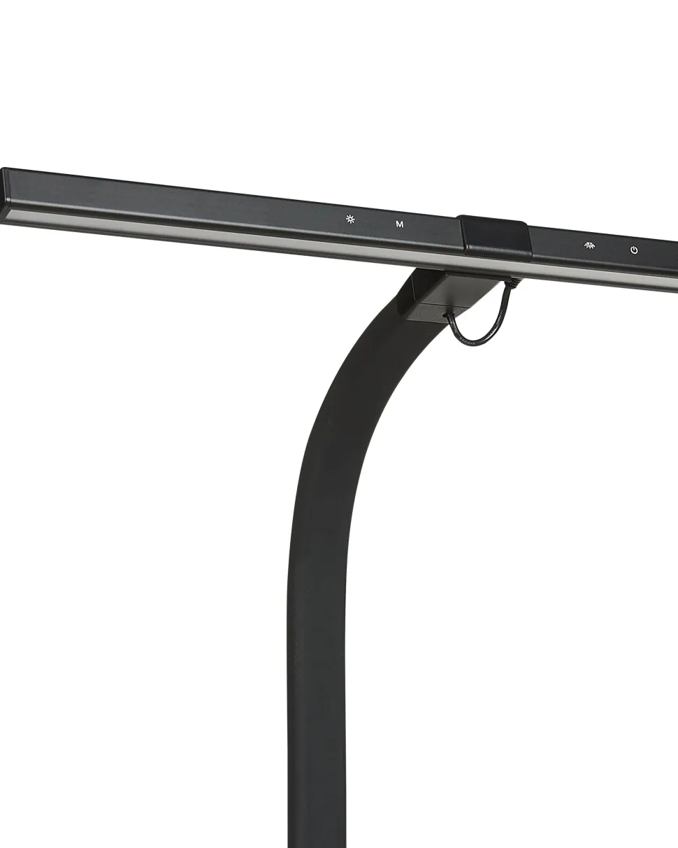 Candeeiro De Mesa Led Preto 48 Cm Auriga