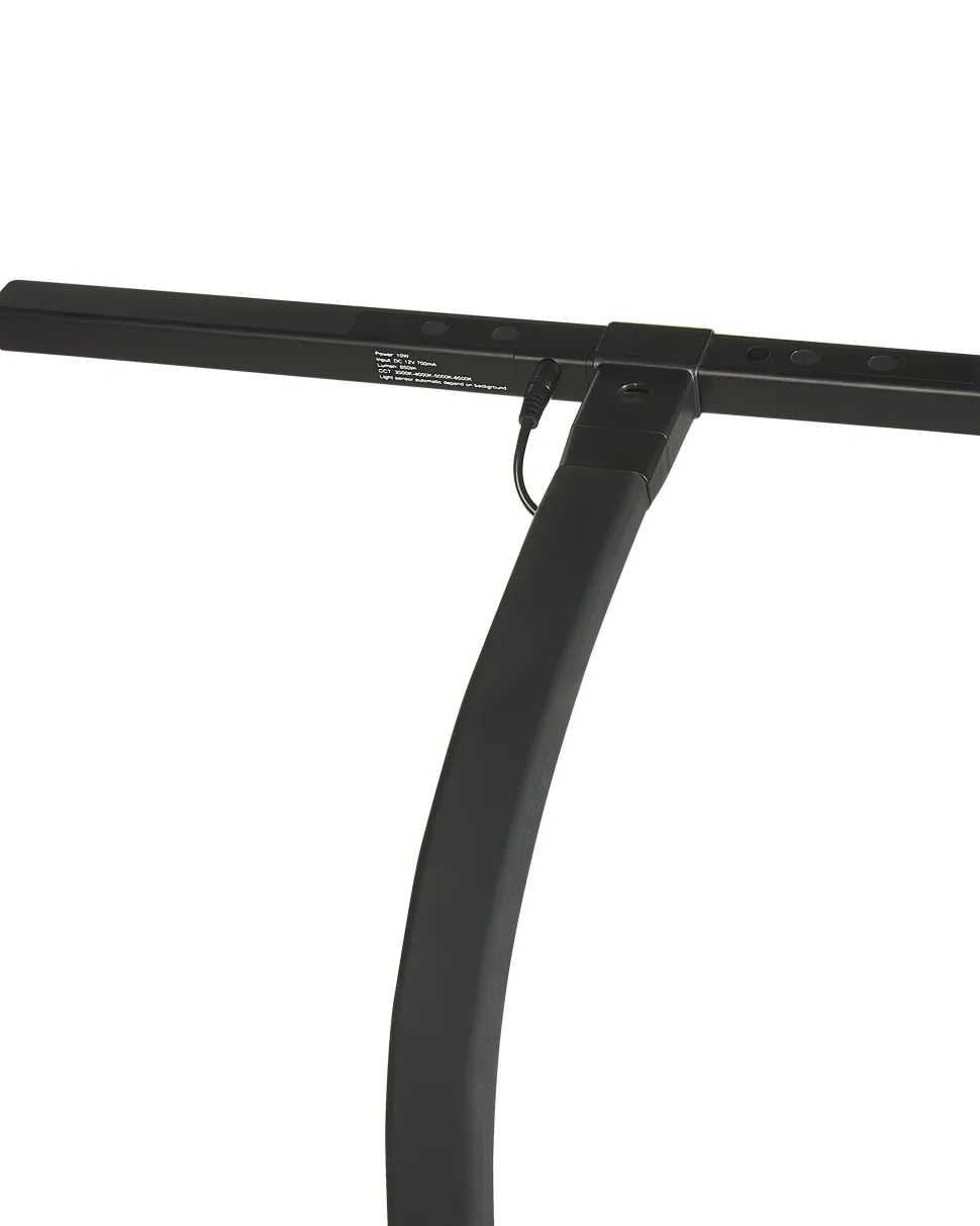 Candeeiro De Mesa Led Preto 48 Cm Auriga