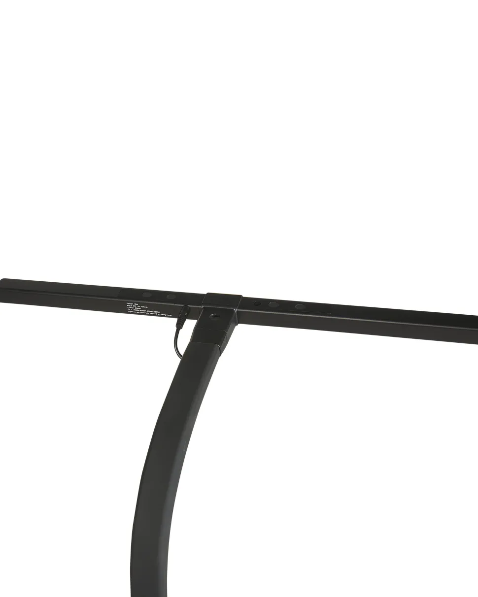 Candeeiro De Mesa Led Preto 68 Cm Kouris