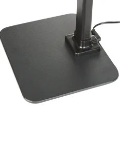 Candeeiro De Mesa Led Preto 68 Cm Kouris