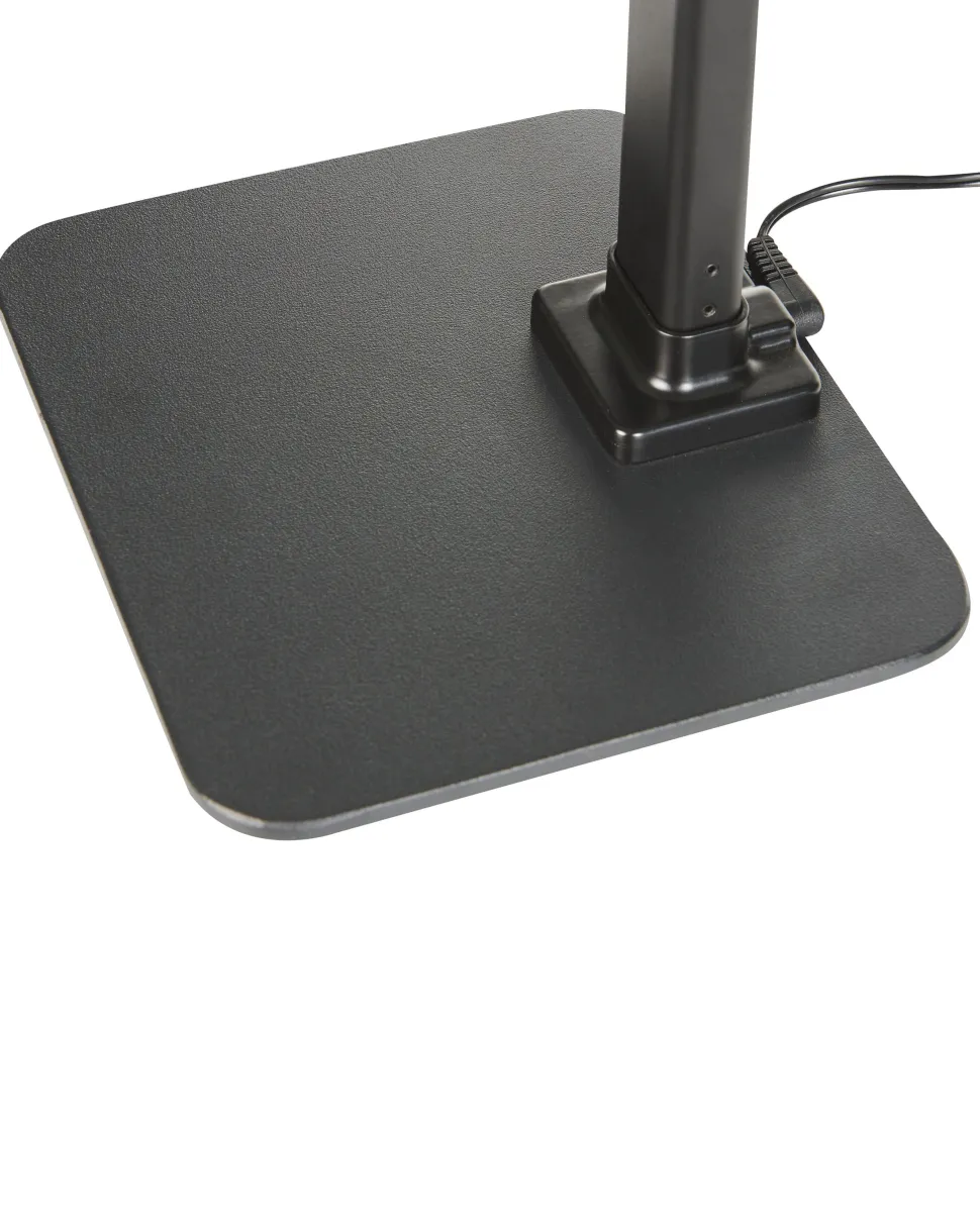 Candeeiro De Mesa Led Preto 68 Cm Kouris